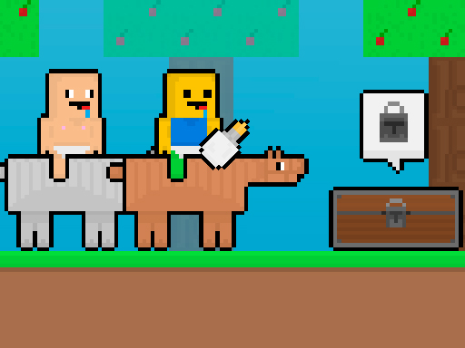 Baby Noob vs Baby Obby Horse_img